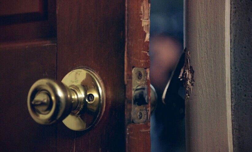 door open